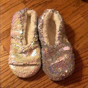 Coloring Changing Sequin Slippers